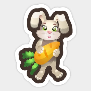 Kawaii Rabbit Sticker